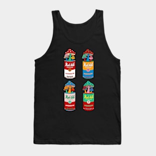 Mushroom Pop Art Tank Top